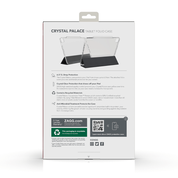 102011216 - Bao da iPad Pro 12.9 inch ZAGG Crystal Palace Folio - 3