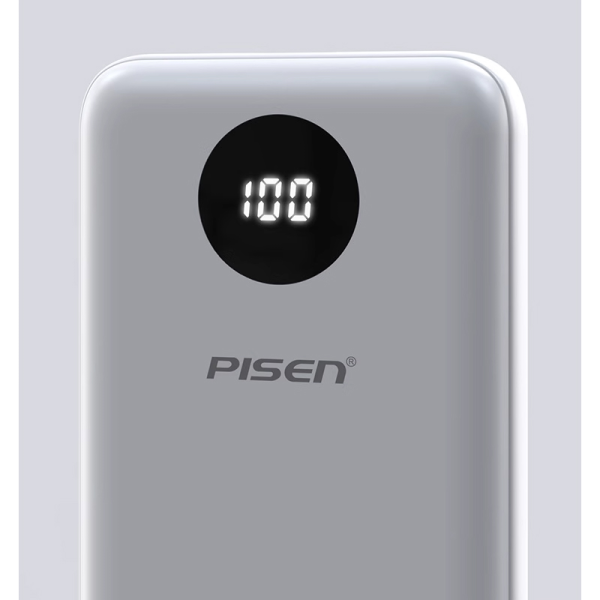 TSD329 - Pin sạc dự phòng Pisen 10.000 mAh 20W PowerFo Library - 3