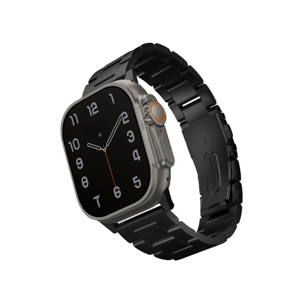 UNIQ49MMOSTABLK - Dây đeo Apple Watch 42 44 45 49mm UNIQ Osta Steel Link Band - 2