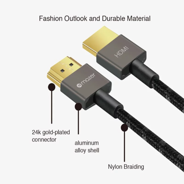 MHDMIUT300 - Cáp chuyển đổi Mazer UltraThin HDMI to HDMI 4K 3m - 3