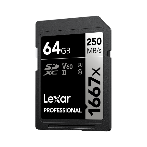 LSD64GCB1667 - Thẻ nhớ Lexar Professional 64GB 1667X SDXC UHS-II 250MB s - 5