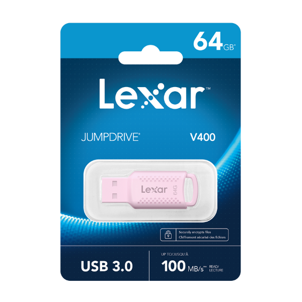 LJDV400064G-BNPNG - USB Lexar 64GB JumpDrive V400 - 5