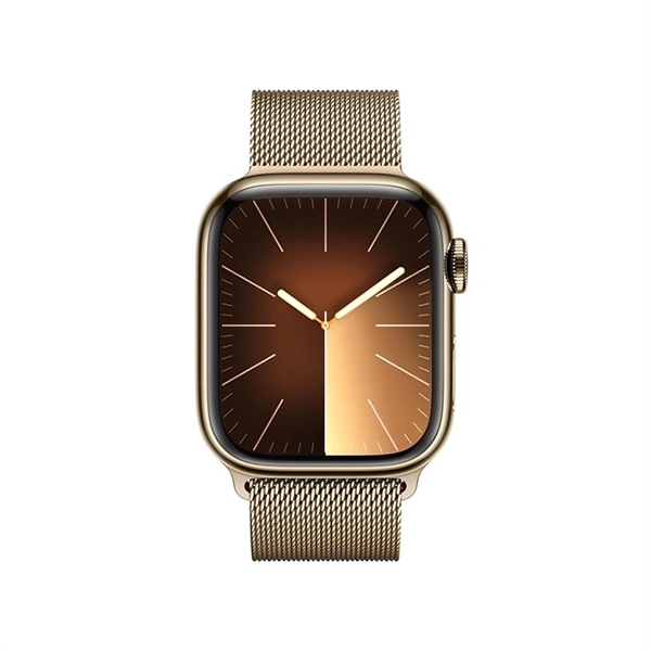 AWS9 THEP LTE 41MM - Apple Watch S9 LTE 41mm viền thép dây thép - Chính hãng VN A - 2