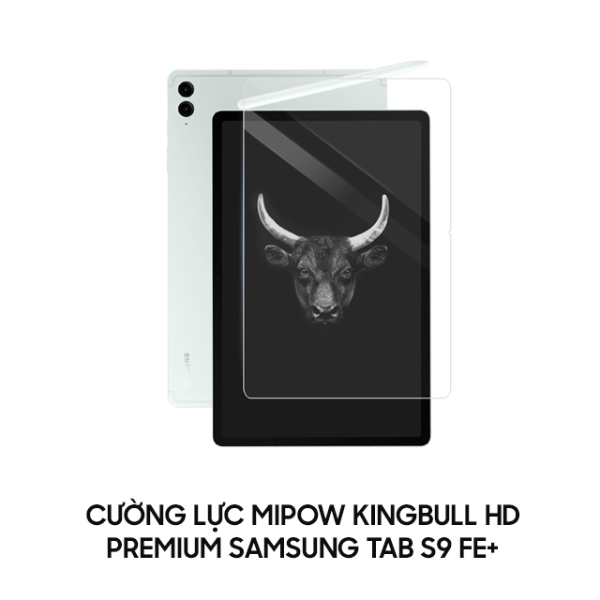 BJS9BCR - Cường lực Samsung Tab S9 FE Plus Mipow Kingbull 12.4 inch - 2