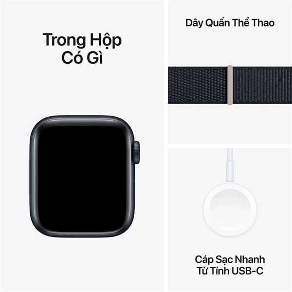 APPLE WATCH SE23 LOOP - Apple Watch SE 2023 GPS 40mm Viền Nhôm Dây Vải - Chính hãng VN A - 6