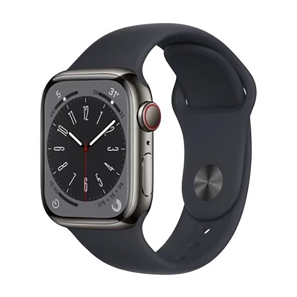 APPLE-WATCH-S8-LTE-41MM-STAINLESS-STEEL - Apple Watch S8 LTE 41mm viền thép dây cao su - Chính hãng VN A - 3