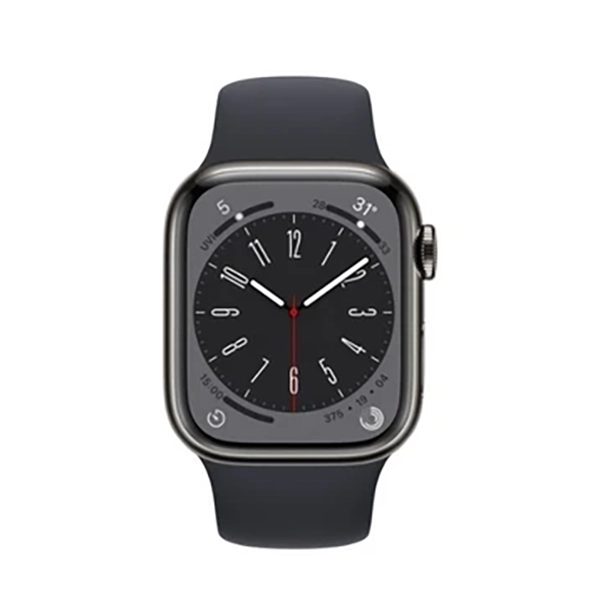 APPLE-WATCH-S8-LTE-41MM-STAINLESS-STEEL - Apple Watch S8 LTE 41mm viền thép dây cao su - Chính hãng VN A - 4