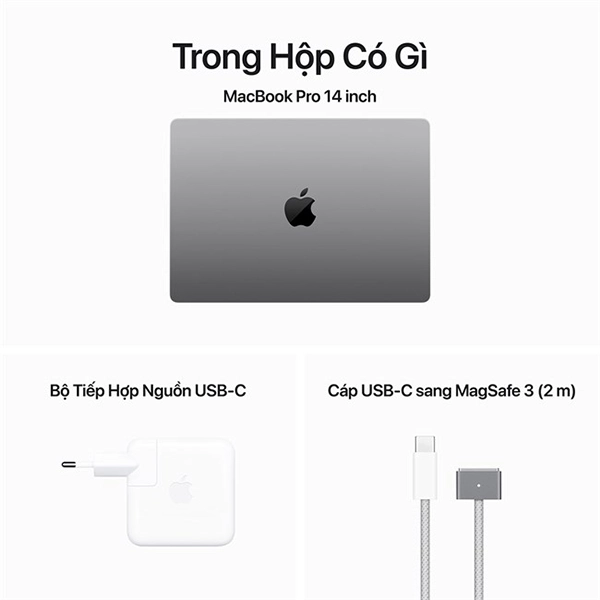 MACBOOK PRO 14 M3 512GB - MacBook Pro M3 14 inch 8GB 512GB Chính Hãng VN - 10