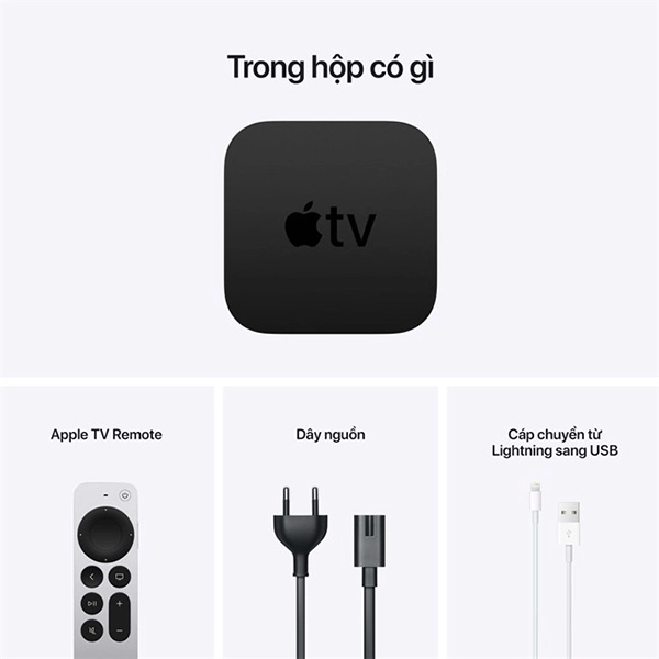 MXGY2ZA A - APPLE TV 4K 32GB chính hãng VN - MXGY2ZA A - 4