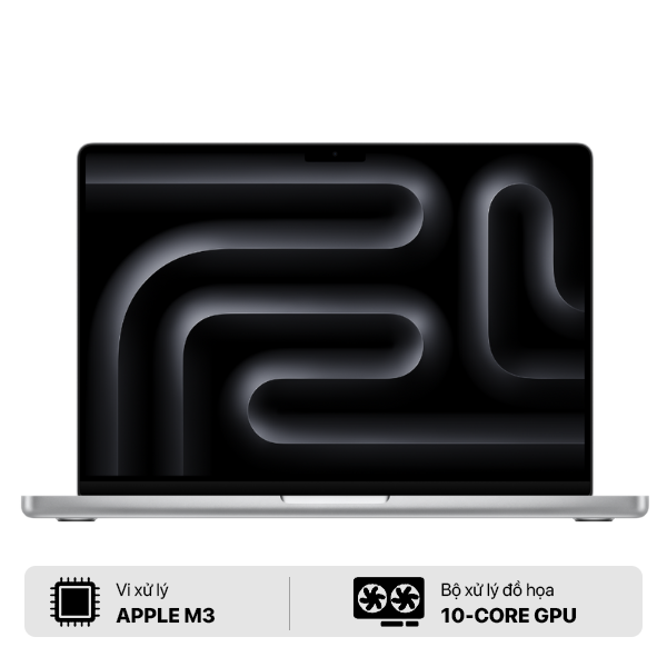 MR7K3SA A - MacBook Pro M3 14 inch 8GB 1TB Chính Hãng VN - MR7K3SA A