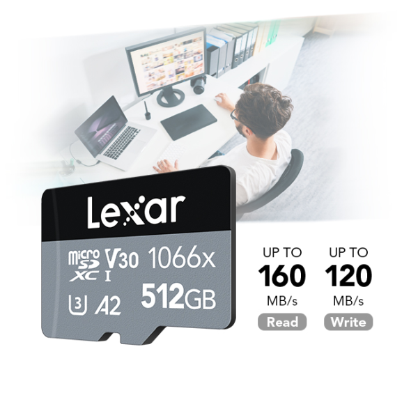 LMS1066256G-BNANG - Thẻ nhớ Lexar Professional 256GB 1066X SDXC UHS-I 160MB s - 4