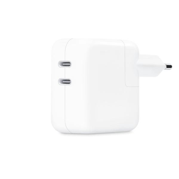 MW2K3ZA A - Cốc sạc nhanh Apple 35W 2 cổng Type-C Chính Hãng MW2K3ZA - 4