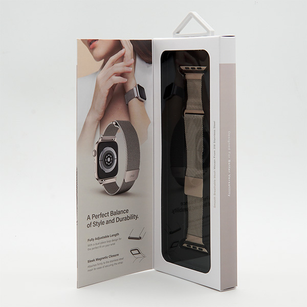 UNIQ41MMDANGRN - Dây đeo Apple Watch 38 40 41 mm UNIQ Dante Milan Mesh Steel Strap - 4