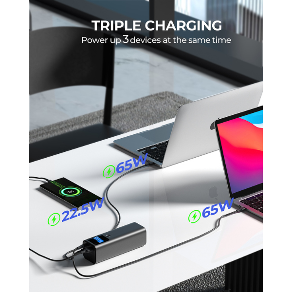 PB-Y45 - Pin sạc dự phòng Aukey 27.600 mAh 140W Sprint X - 9