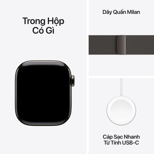 APPLE-WATCH-S10-LTE-42-LOOP - Apple Watch S10 LTE 42mm Viền Titan Dây Thép - Chính hãng VN A - 8