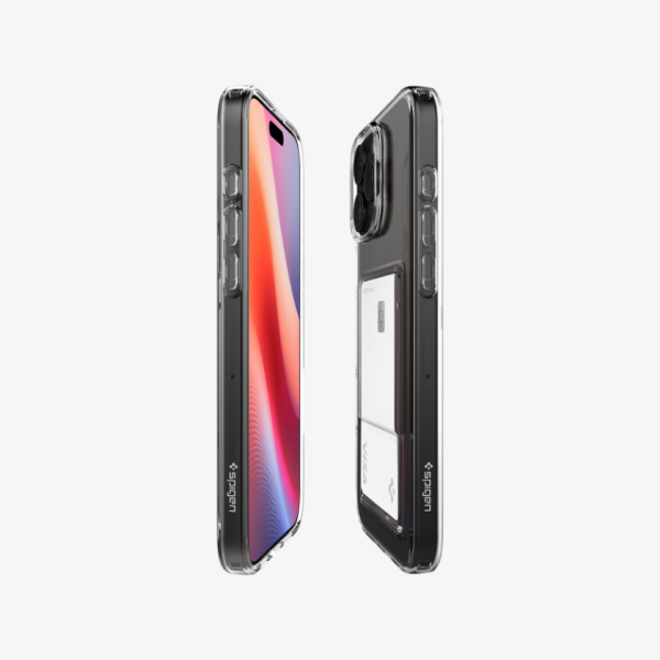 ACS08144 - Ốp lưng iPhone 16 Pro Spigen Crystal Slot Crystal Clear - 4