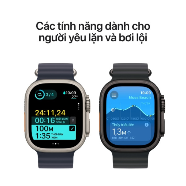 APPLE-WATCH-ULTRA-2024-49 - Apple Watch Ultra 2 (2024) LTE 49mm Viền Titanium Dây Trail Loop - 2