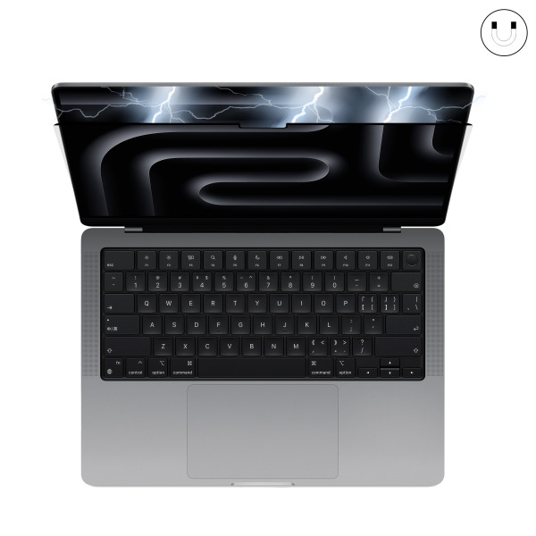 JCP2448 - Dán màn hình chống nhìn trộm MacBook Pro 14 inch M1 M2 M3 JCPAL EasyOn Magnetic - 6