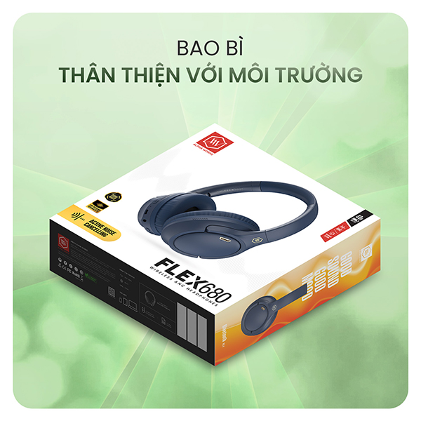 TN AW-FLEX 680 - Tai nghe không dây chống ồn Alpha Works FLEX 680 - 9