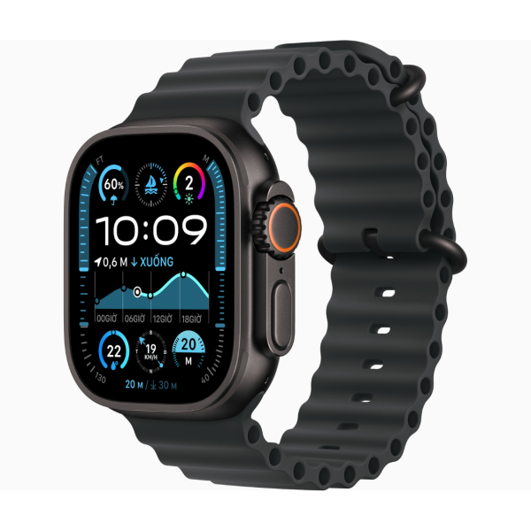 Apple Watch Ultra 2 (2024) LTE 49mm Viền Titanium Dây Đeo Ocean - MX4P3VN/A