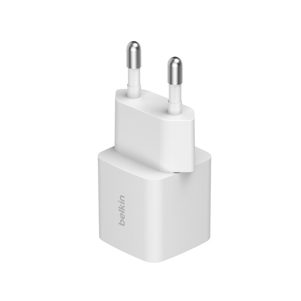 WCA012krWH - Cốc sạc nhanh Belkin 25W Type-C PD Wall Charger (chấu tròn) - 2