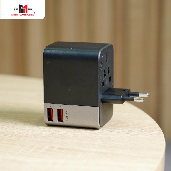 PA-TA07A-GRA - Sạc đa năng Aukey PD35W nhiều cổng PA-TA07A - 8