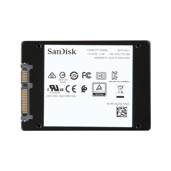 SSDINT27062404 - SSD gắn trong SanDisk Ultra 3D 500GB 2.5 inch SATA III upto 560MB s (SDSSDH3-500G-G25) - 3