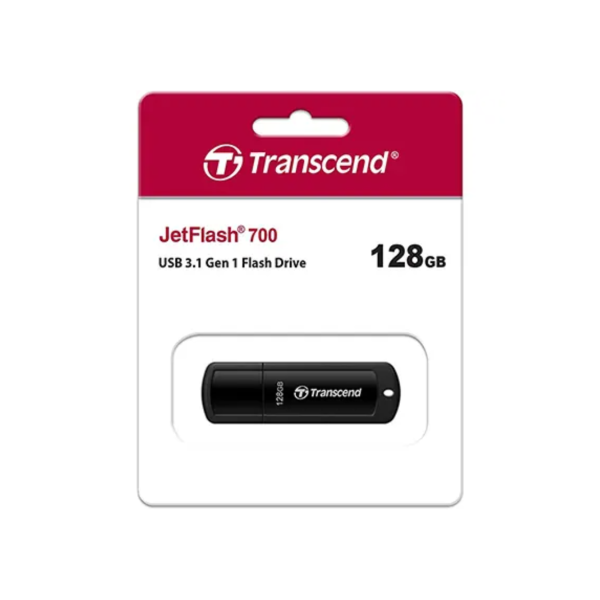 USB07072403 - USB 3.0 Transcend Jet Flash 700 128GB 5Gbps (TS128GJF700) - 4