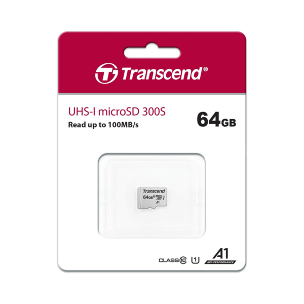 MC06072401 - Thẻ nhớ MicroSD Transcend SDXC10 64GB (TS64GUSD300S) - 2