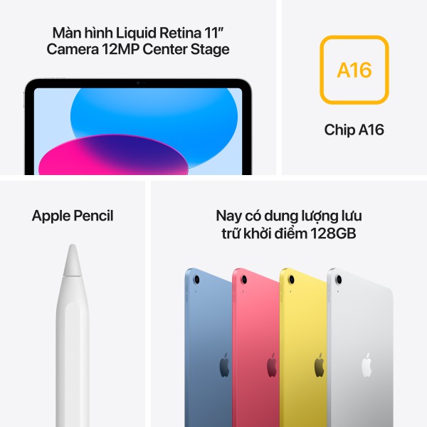 IPAD-A16-WIFI-256GB - iPad (A16) Wifi 256GB - Chính hãng VN - 7
