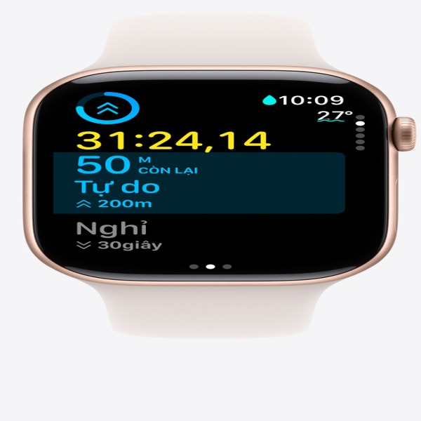 MXEF3SA A - Apple Watch SE 2 2024 GPS 40mm Viền Nhôm Dây Cao Su - Chính hãng VN A - MXEF3SA A - 5