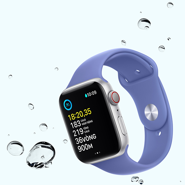 MXEF3SA A - Apple Watch SE 2 2024 GPS 40mm Viền Nhôm Dây Cao Su - Chính hãng VN A - MXEF3SA A - 9