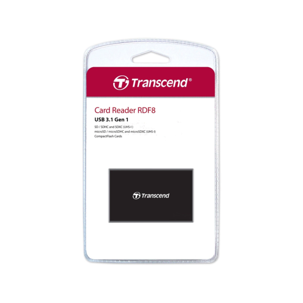 CR24042402 - Đầu đọc thẻ nhớ USB 3.1 3.0 all-in-1 Reader Transcend F8 (TS-RDF8K2) - 3
