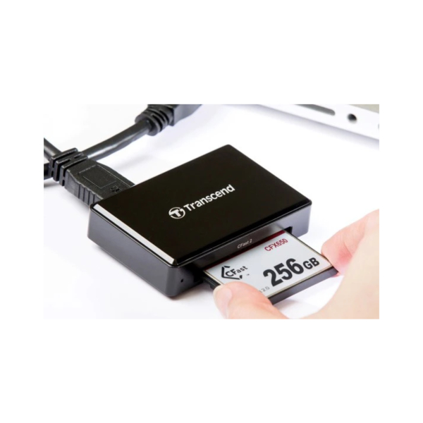CR07072401 - Đầu đọc thẻ nhớ CFast USB 3.0 3.1 Transcend (TS-RDF2) - 3