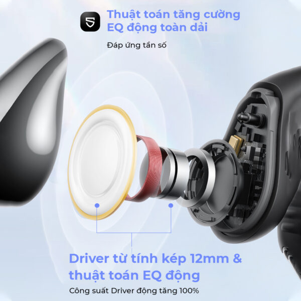 PEARLCHIPPROBK - Tai nghe Bluetooth thể thao SoundPEATS Pearlclip Pro - 4