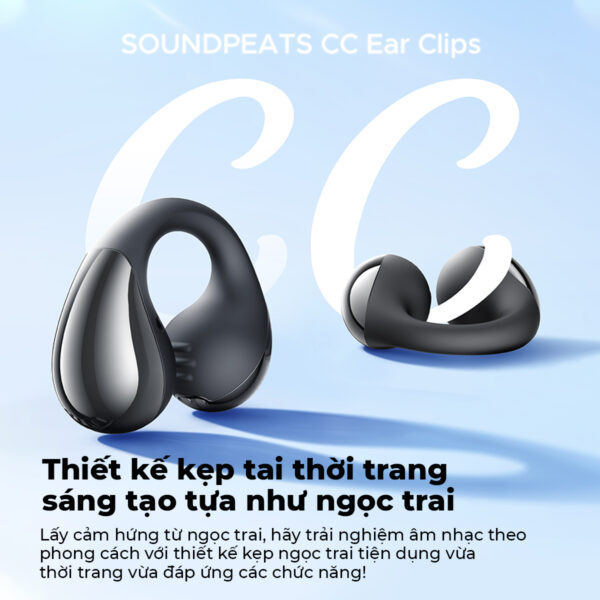 PEARLCHIPPROBK - Tai nghe Bluetooth thể thao SoundPEATS Pearlclip Pro - 5