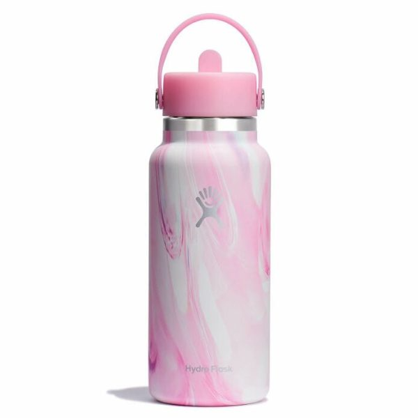 LE-S25W32-G - Bình nước giữ nhiệt Hydro Flask Wide Flex Straw Cap LE 32 OZ (946 ml) - 5