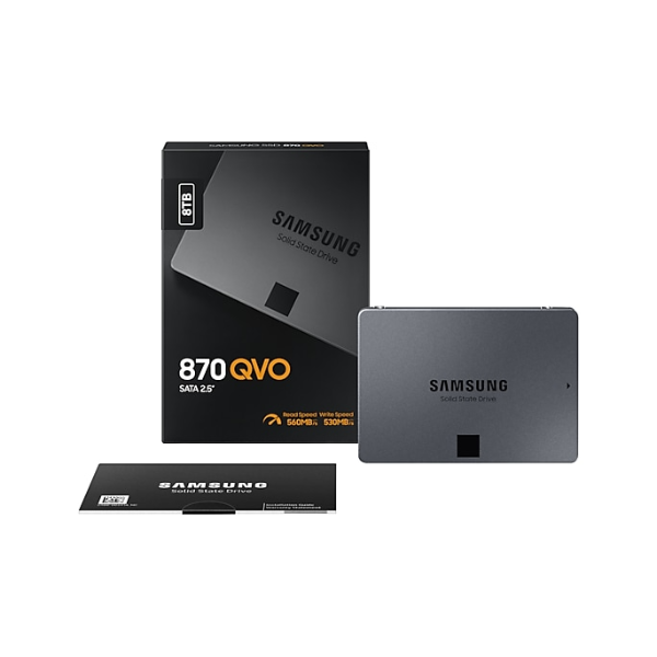 SSDINT07072426 - Ổ cứng SSD gắn trong Samsung 870 QVO 8TB 2.5 SATA III upto 560MB s (MZ-77Q8T0BW) - 7