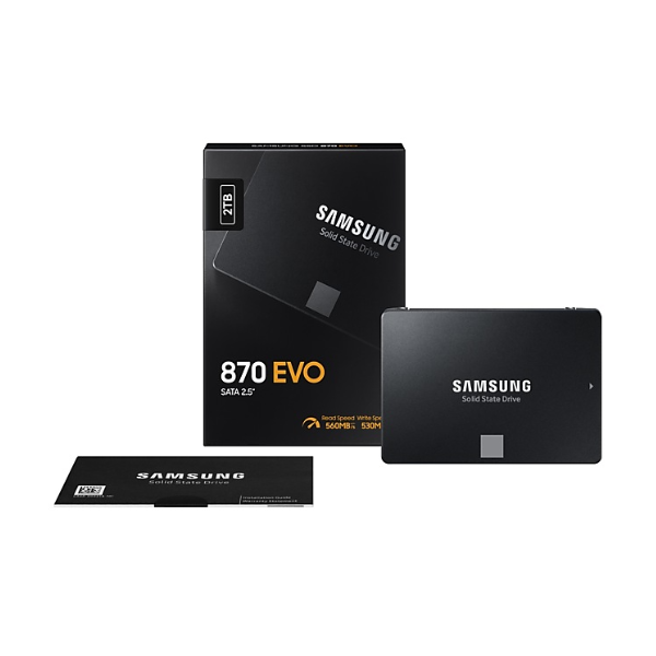 SSDINT07072430 - Ổ cứng SSD gắn trong Samsung 870 Evo 2TB 2.5 SATA III upto 560MB s (MZ-77E2T0BW) - 7