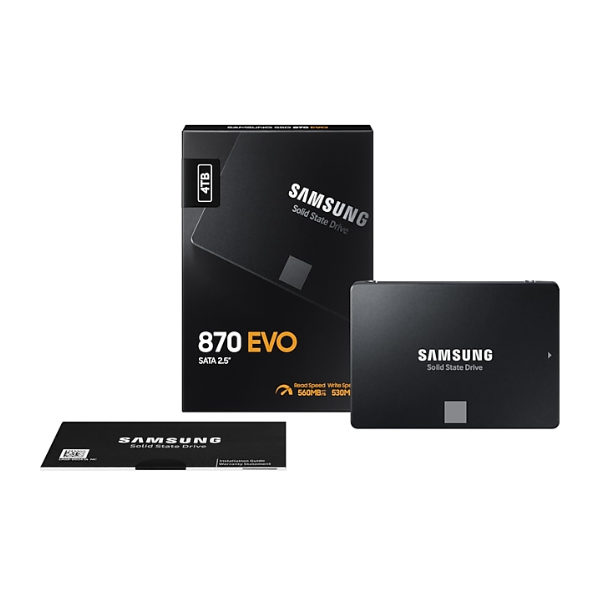 SSDINT07072431 - Ổ cứng SSD gắn trong Samsung 870 Evo 4TB 2.5 SATA III upto 560MB s (MZ-77E4T0BW) - 7