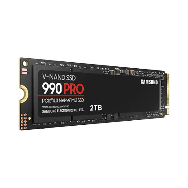 SSDINT07072445 - Ổ cứng SSD gắn trong Samsung 990 PRO 2TB PCIe Gen 4.0 x4 NVMe V-NAND M.2 2280 upto 7450MB s (MZ-V9P2T0BW) - 4