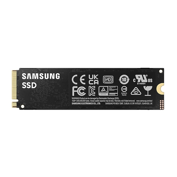 SSDINT07072446 - Ổ cứng SSD gắn trong Samsung 990 PRO 4TB PCIe Gen 4.0 x4 NVMe V-NAND M.2 2280 upto 7450MB s (MZ-V9P4T0BW) - 2