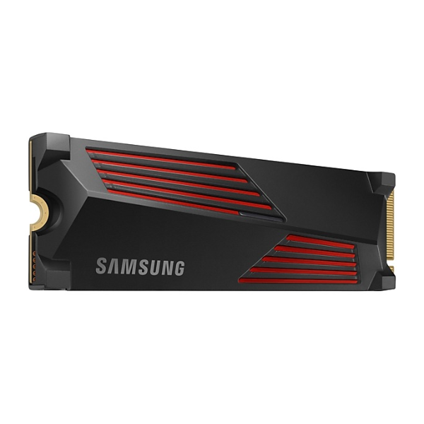 SSDINT07072448 - Ổ cứng SSD gắn trong Samsung 990 Pro Heatsink 2TB PCIe Gen 4.0 x4 NVMe V-NAND M.2 2280 upto 7450MB s (MZ-V9P2T0CW) - 4