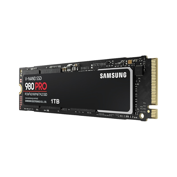 SSDINT07072440 - Ổ cứng SSD gắn trong Samsung 980 PRO 1TB PCIe Gen 4.0 x4 NVMe V-NAND M.2 2280 upto 7000MB s (MZ-V8P1T0BW) - 4