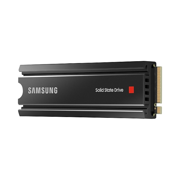 SSDINT07072442 - Ổ cứng SSD gắn trong Samsung 980 PRO Heatsink 1TB PCIe Gen 4.0 x4 NVMe V-NAND M.2 2280 upto 7000MB s (MZ-V8P1T0CW) - 3