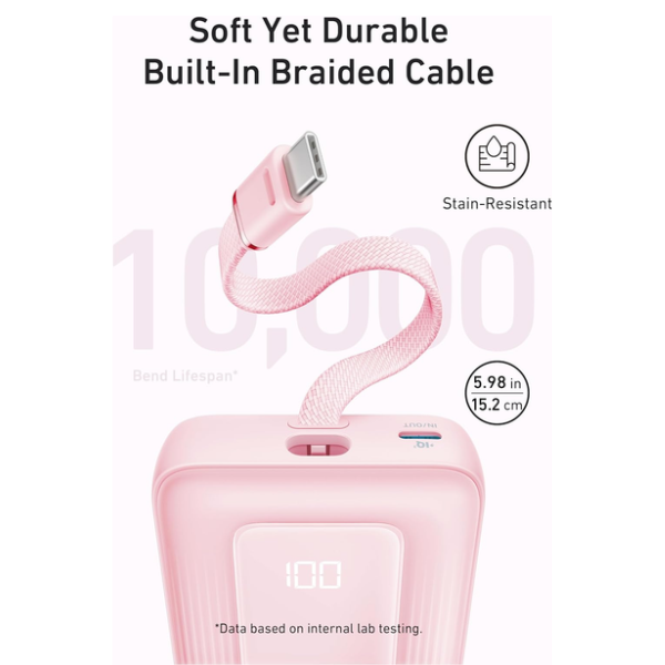 A1689H31 - Pin sạc dự phòng Anker Zolo 20.000 mAh 30W tích hợp cáp sạc - 2