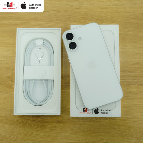 KYQKH0QJMJ - [Kèo Thơm] iPhone 16 256GB White Cũ Đẹp - KYQKH0QJMJ - 3