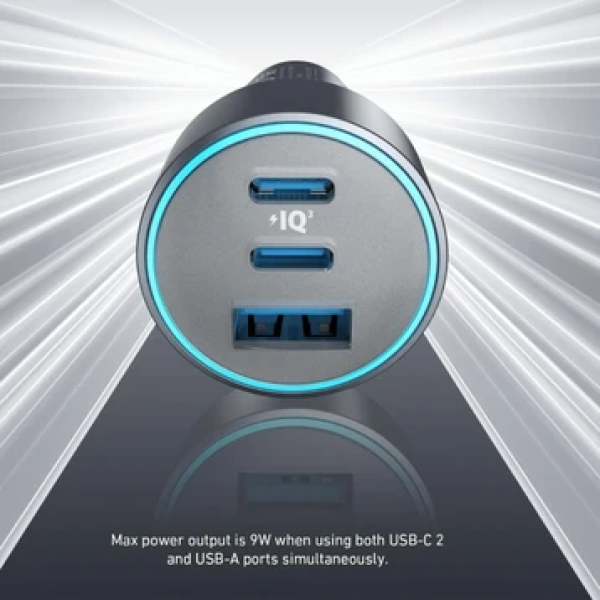 A2731HA1 - Tẩu sạc Oto 3 cổng Anker 535 65W - 8