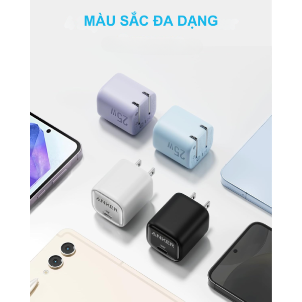 A2656131 - Cốc sạc nhanh Anker Zolo 25W IQ3 A2656 - 6