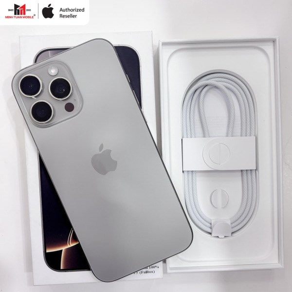 FX1YY7GXVT - [Kèo Thơm] iPhone 16 Pro Max 256GB Titan Tự Nhiên Cũ Đẹp - FX1YY7GXVT - 2